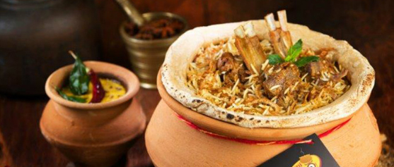 Biryani meal